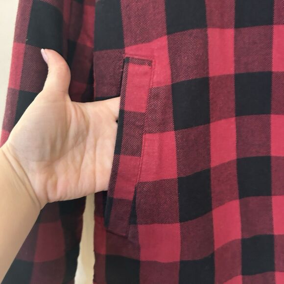 Tailor Vintage Mens Jacket Large Plaid Warm Thick Pockets Sherpa Lined Heritage - Picture 4 of 14